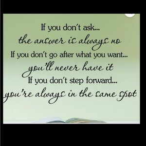 Inspirational Quote Wall Art - Black and White